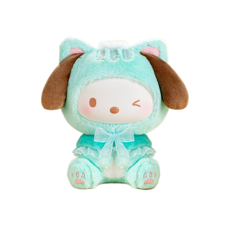 Cargue la imagen en el visor de la galería, Sanrio - Characters Play With Kittens Vinyl Plush 1 Single Blind Box
