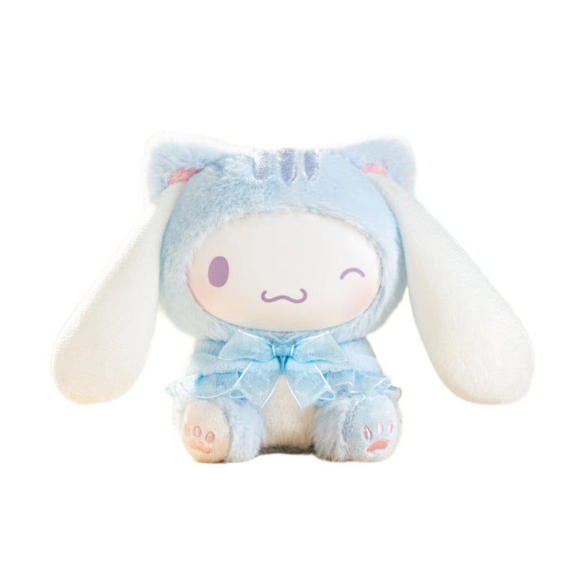 Cargue la imagen en el visor de la galería, Sanrio - Characters Play With Kittens Vinyl Plush 1 Single Blind Box
