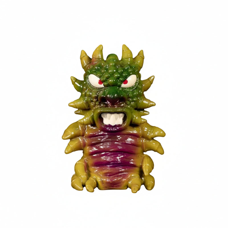 Cargue la imagen en el visor de la galería, Toy figure of a dragon-like creature with 'FANG' and 'TK' branding on a blue background.
