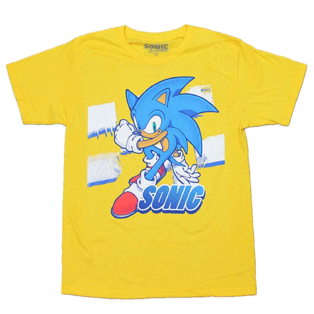 Sonic the Hedgehog Kids Yellow T-Shirt – Kryptonite Character Store