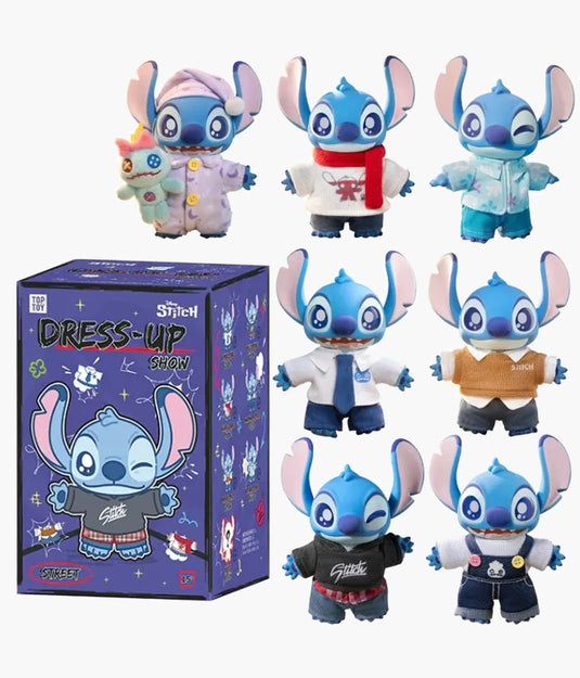 Disney Lilo & Stitch - Stitch Dress-Up Show Series Vinyl Plush 1 Single Blind Box