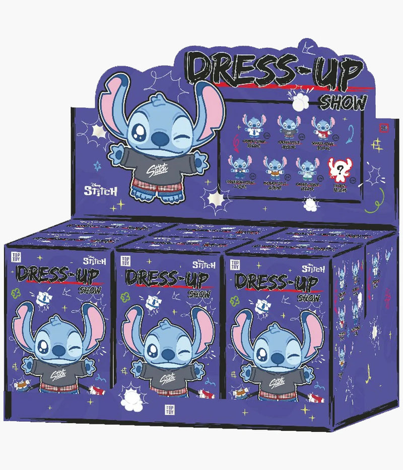 Cargue la imagen en el visor de la galería, Disney Lilo &amp; Stitch - Stitch Dress-Up Show Series Vinyl Plush 1 Single Blind Box
