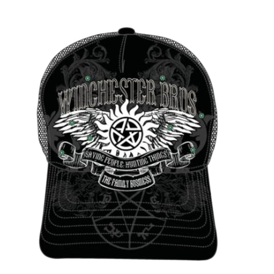 Super Natural - Winchester Bros  Adjustable Snapback Hat