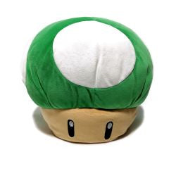 Load image into Gallery viewer, Club Mocchi Mocchi -  Mario Kart 1-Up Mushroom 15&quot; Mega Plush
