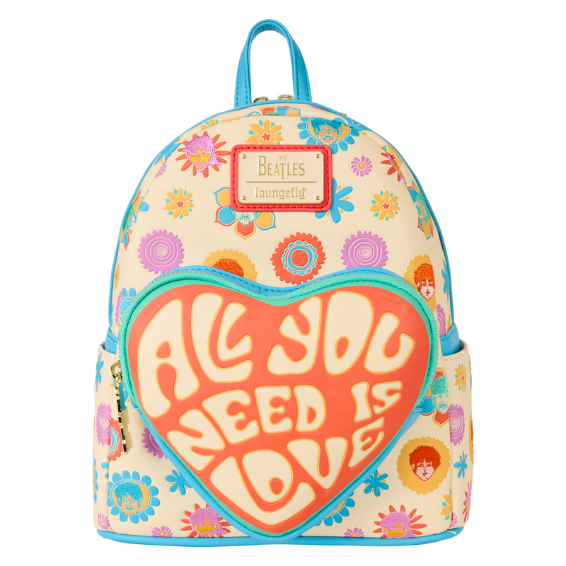 Load image into Gallery viewer, Loungefly The Beatles - All You Need Is Love Mini Backpack
