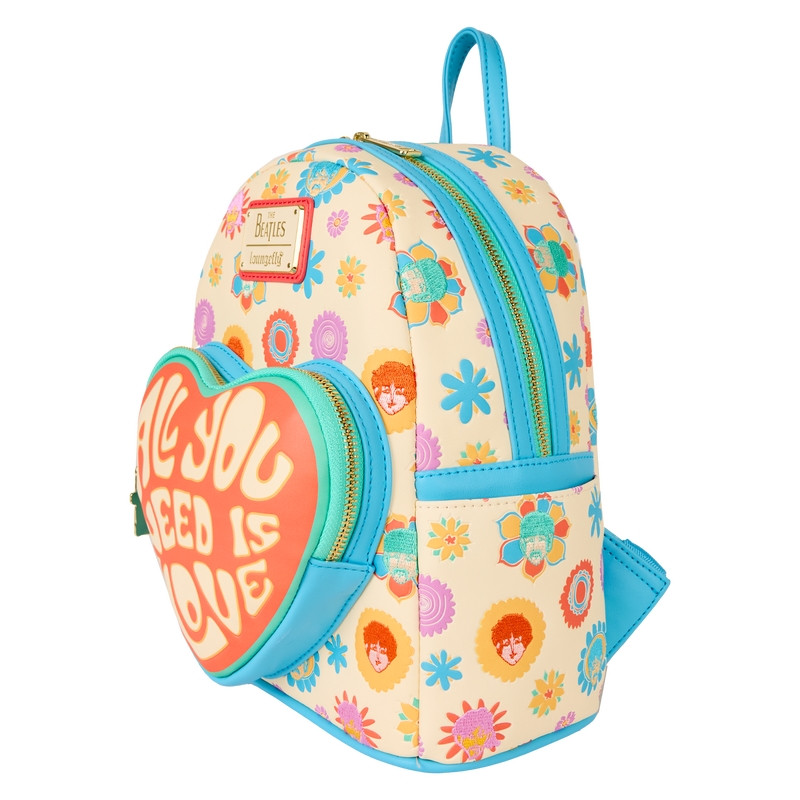 Load image into Gallery viewer, Loungefly The Beatles - All You Need Is Love Mini Backpack
