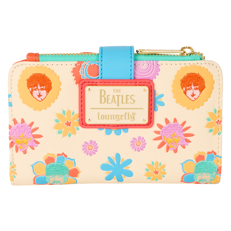 Chargez l&#39;image dans la visionneuse de la galerie, Loungefly The Beatles - All You Need Is Love Flap Wallet
