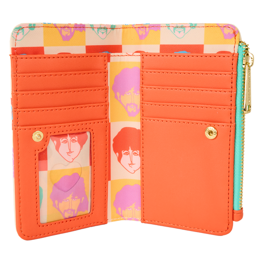 Loungefly The Beatles - All You Need Is Love Flap Wallet