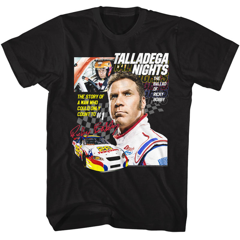 Chargez l&#39;image dans la visionneuse de la galerie, Talladega Nights - Ricky Bobby Collage T-Shirt
