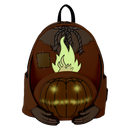 Trick 'R Treat Flaming Pumpkin Head Sam Light Up Glow Mini Backpack