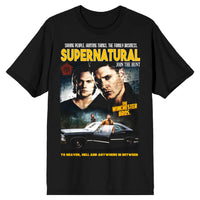 Bioworld Supernatural - to Heaven, Hell and Anywhere in Between Men's T-Shirt