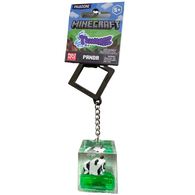 Cargue la imagen en el visor de la galería, U.C.C. Distributing Minecraft Cube Tsunameez Water Keychain
