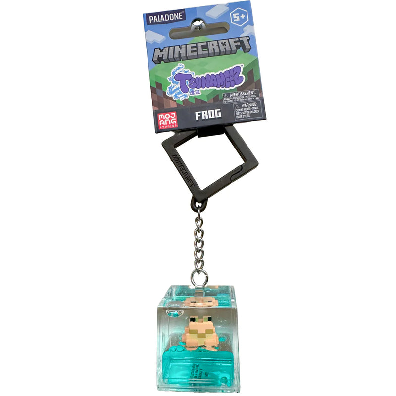 Cargue la imagen en el visor de la galería, U.C.C. Distributing Minecraft Cube Tsunameez Water Keychain
