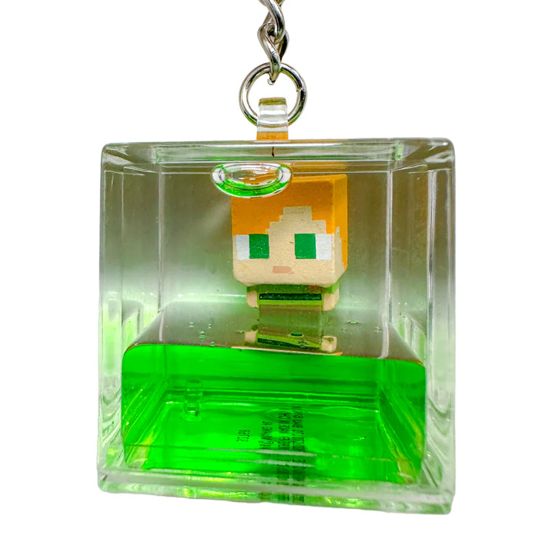 Cargue la imagen en el visor de la galería, U.C.C. Distributing Minecraft Cube Tsunameez Water Keychain
