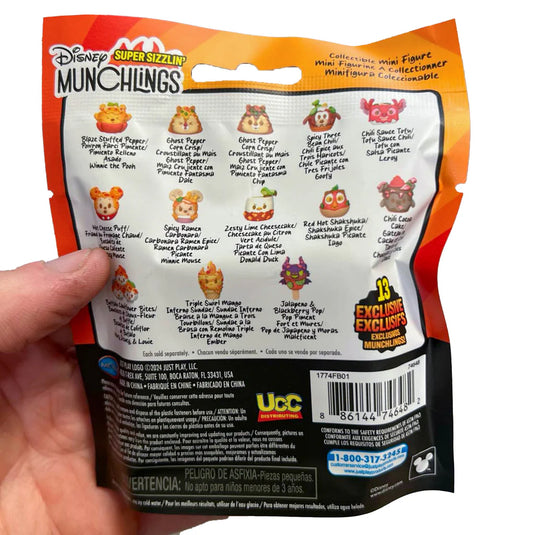 U.C.C. Distributing Disney Super Sizzlin Munchlings Blind Bag