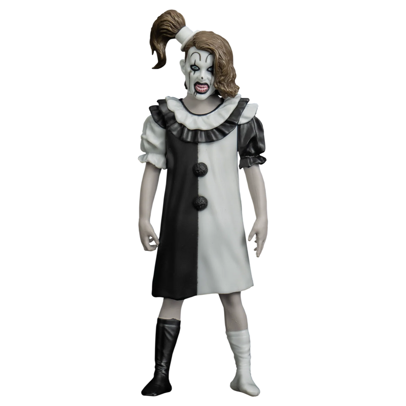 Chargez l'image dans la visionneuse de la galerie, Trick or Treat Studios Terrifier 2 - Art The Clown 5" Pale Girl Vinyl Figure
