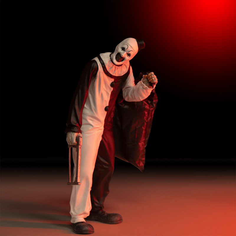 Cargue la imagen en el visor de la galería, Trick or Treat Studios Scream Greats Terrifier Art The Clown 8" Vinyl Figure
