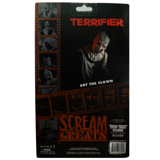 Trick or Treat Studios Scream Greats Terrifier Art The Clown 8" Vinyl Figure