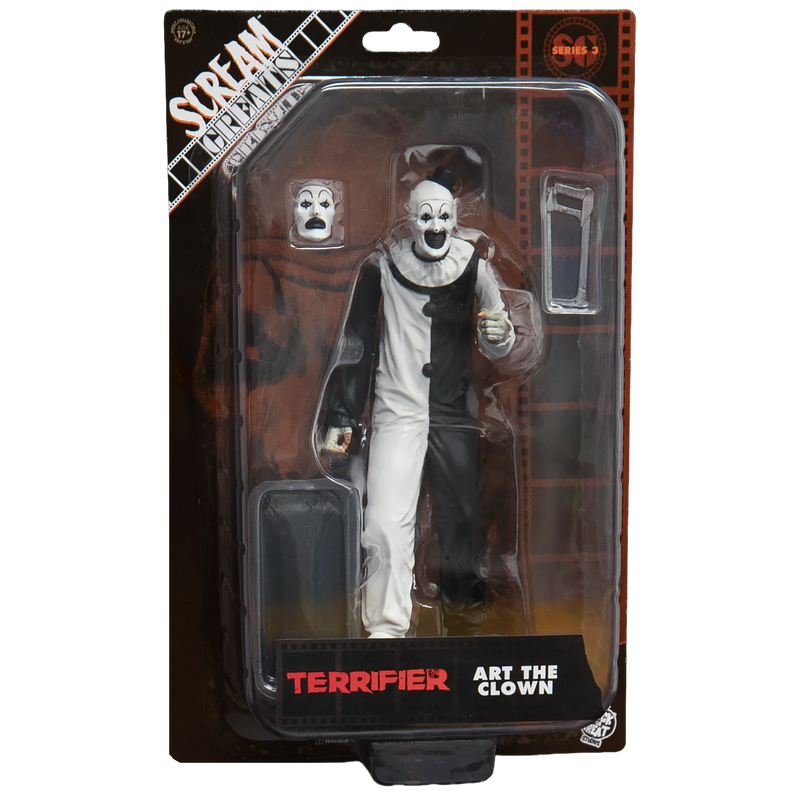 Cargue la imagen en el visor de la galería, Trick or Treat Studios Scream Greats Terrifier Art The Clown 8" Vinyl Figure
