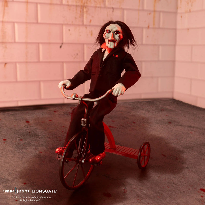 Load image into Gallery viewer, Trick or Treat Studios Saw! Billy The Puppet with Tricycle 1:6 Action Figure
