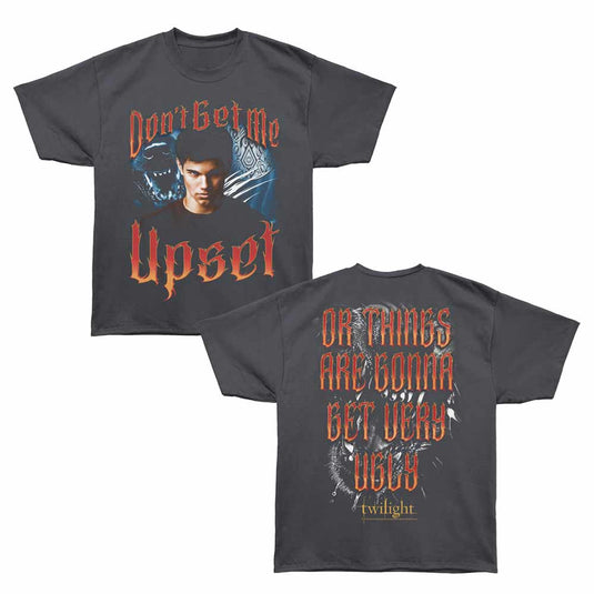 The Twilight Saga! Jacob - Don't get Me Upset Black T-Shirt
