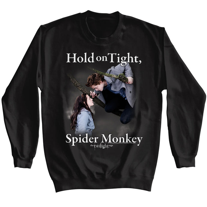 Twilight - Hold On The Spider Monkey Black Long Sleeve