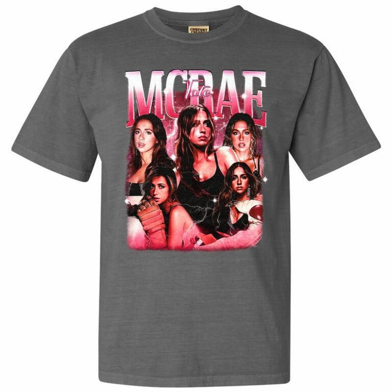 Load image into Gallery viewer, Tate Mcrae - The Think Later Tour Grey Comfort Color T-Shirt
