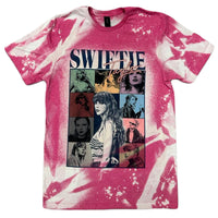 Taylor Swift- Swiftie Taylor camiseta rosa blanqueada