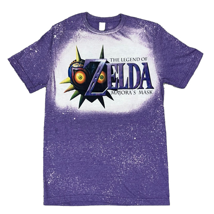 The Legend Of Zelda - Majora's Mask Bleached T-shirt