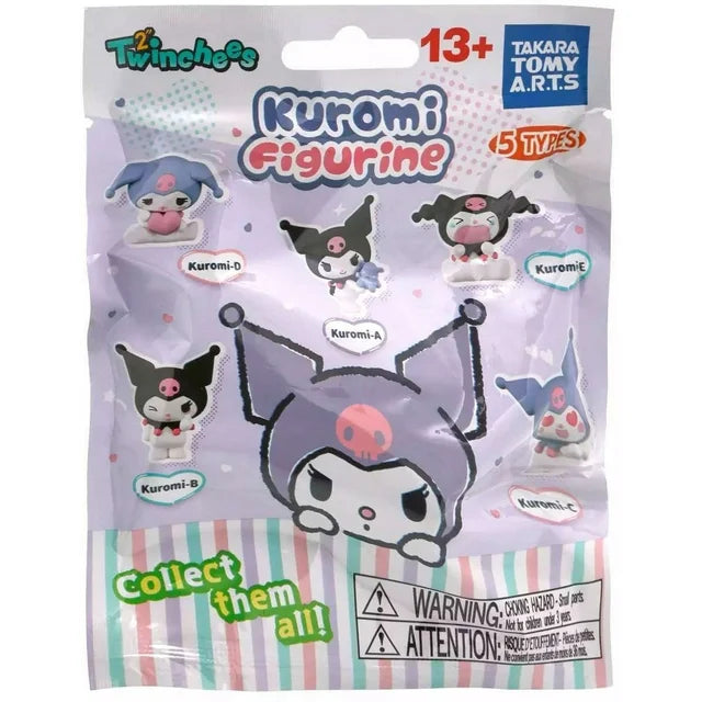 Chargez l&#39;image dans la visionneuse de la galerie, U.C.C. Distributing Sanrio Hello Kitty &amp; Friends - Twinchees Sanrio Kuromi Figure Ramdon  Blind Bag
