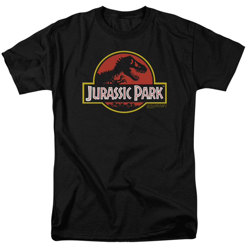 Chargez l&#39;image dans la visionneuse de la galerie, Jurassic Park - Classic Logo Black T-Shirt
