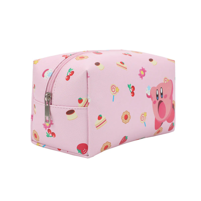 Chargez l'image dans la visionneuse de la galerie, Kirby - Junk Food Women's Pink Cosmetic Bag
