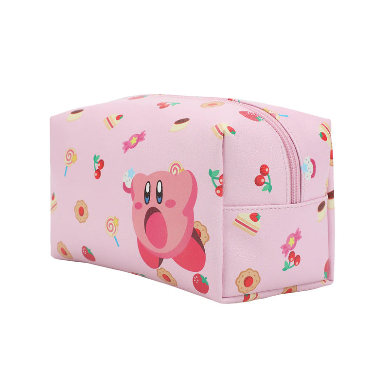 Chargez l'image dans la visionneuse de la galerie, Kirby - Junk Food Women's Pink Cosmetic Bag
