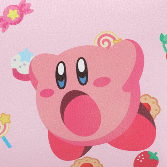 Kirby - Junk Food Women's Pink Cosmetic Bag