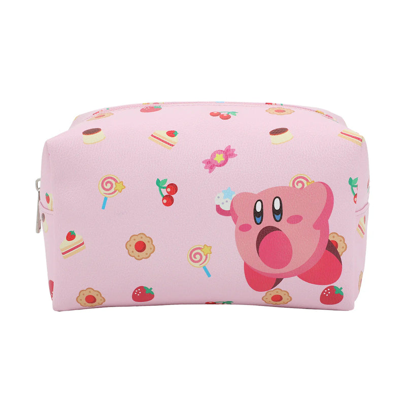 Chargez l'image dans la visionneuse de la galerie, Kirby - Junk Food Women's Pink Cosmetic Bag
