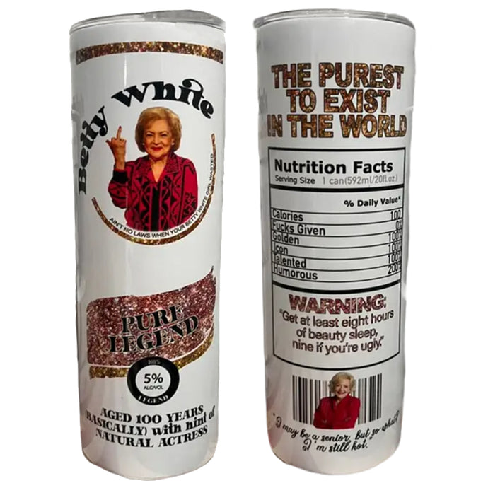 Betty White Claw 15 Oz Stainless Steel Tumbler