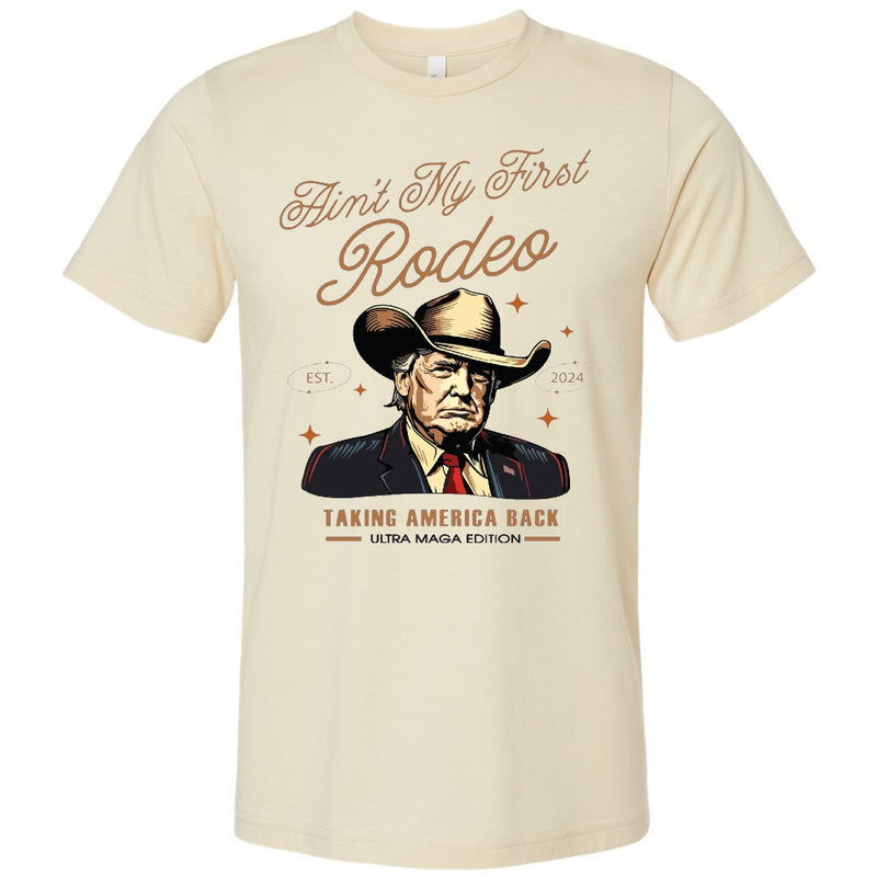 Cargue la imagen en el visor de la galería, Donald Trump - Ain&#39;t My First Rodeo Taking America Back Shirt
