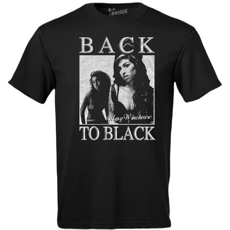 Cargue la imagen en el visor de la galería, Back to Black - Amy Winehouse Unisex T-Shirt
