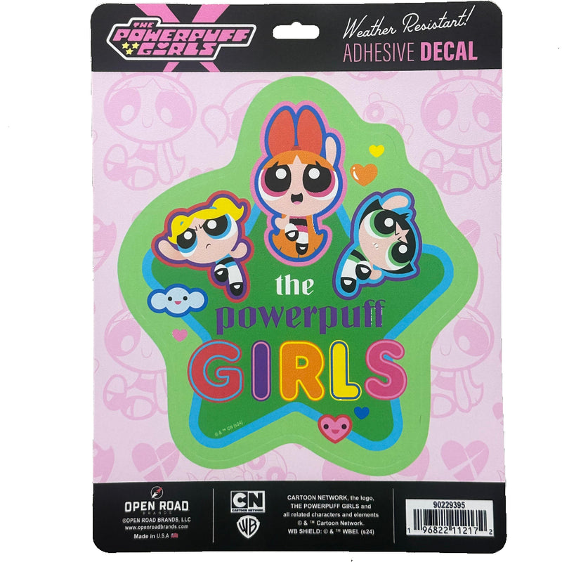 Chargez l&#39;image dans la visionneuse de la galerie, Open Road Brands: Cartoon Network - &quot;The Powerpuff Girls&quot; Adhesive Decal
