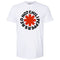 Red Hot Chili Peppers Red Asterisk White Unisex T-Shirt