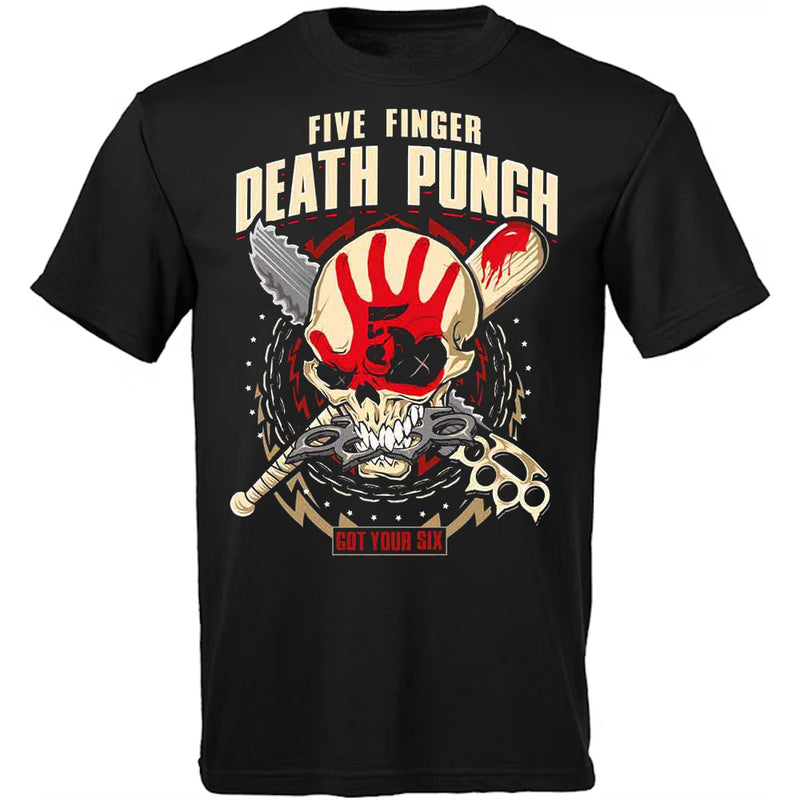 Chargez l&#39;image dans la visionneuse de la galerie, Five Finger Death Punch - Zombie Kill Got Your Six Unisex T-Shirt
