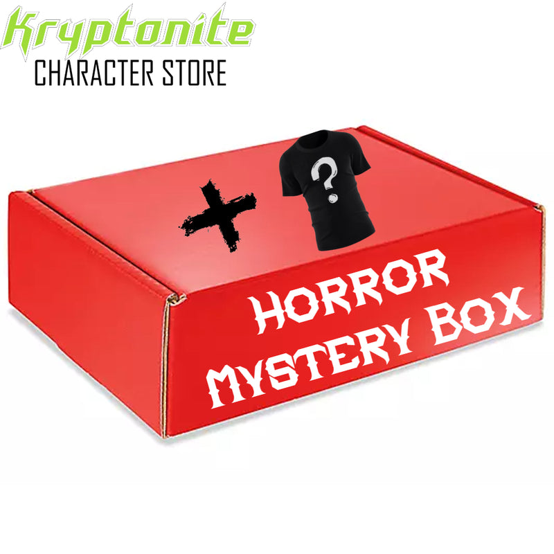 Chargez l&#39;image dans la visionneuse de la galerie, Horror Merch - With Horror T-Shirt  Mystery Box

