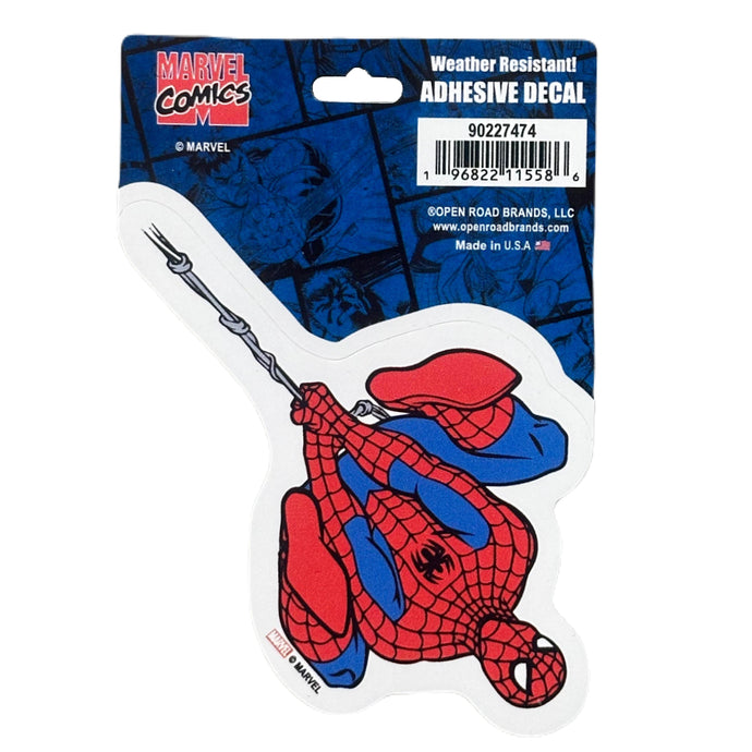 Open Road Brands: Marvel Spider-Man Hanging Adhesive Decal