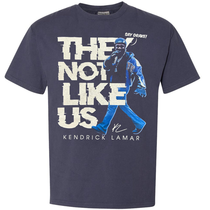 Kendrick Lamar - They Not Like Us Comfort Color T-shirt