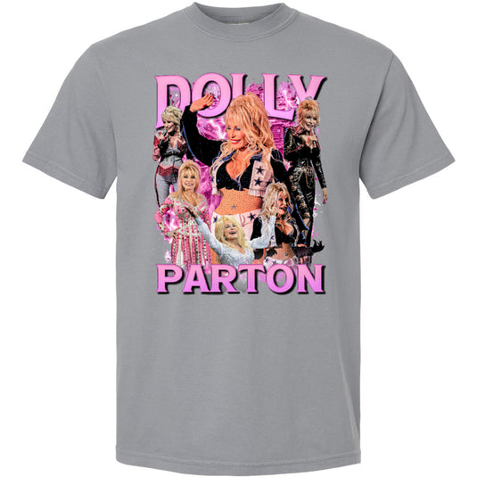 Dolly Parton - Rock Roll Grey Comfort Color T-shirt