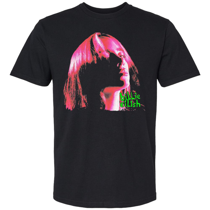 Chargez l&#39;image dans la visionneuse de la galerie, Billie Eilish - Neon Shadow Pink Unisex T-Shirt
