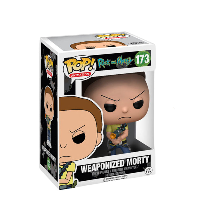 Funko POP! Rick and Morty - Weaponized Morty - Kryptonite Character Store