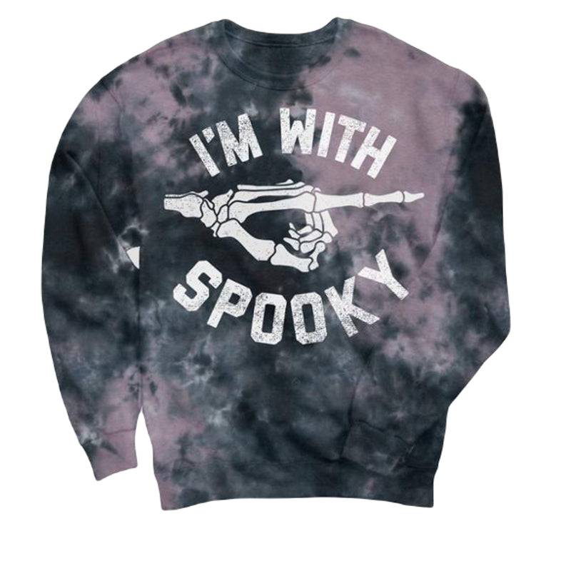 Chargez l&#39;image dans la visionneuse de la galerie, Trick or treat - Skeleton Design Sweatshirt
