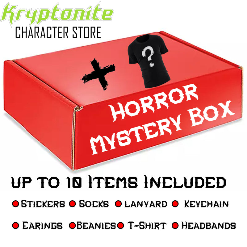Chargez l&#39;image dans la visionneuse de la galerie, Horror Merch - With Horror T-Shirt  Mystery Box
