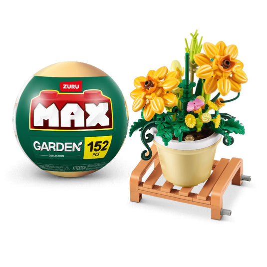 UPD Inc. Zuru Max Build More Garden - Potted Plants Capsule with 284 Bricks - Series 1